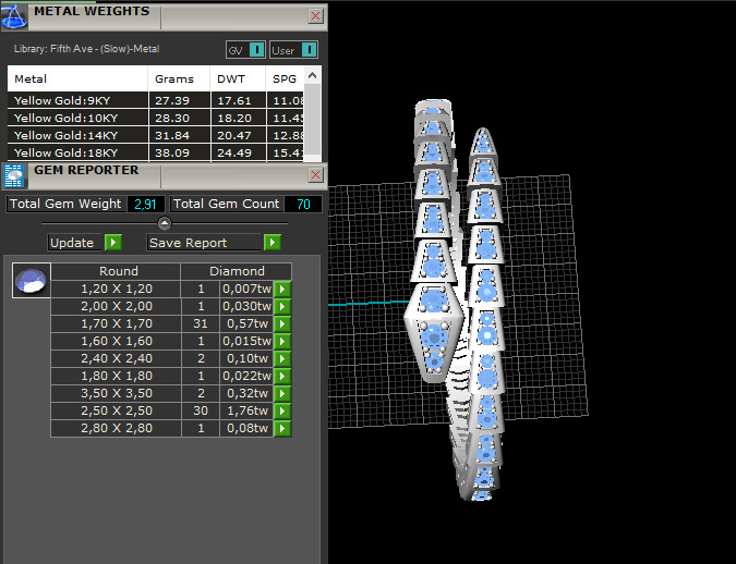 bvlgari serpenti bracelet 3D print model_2