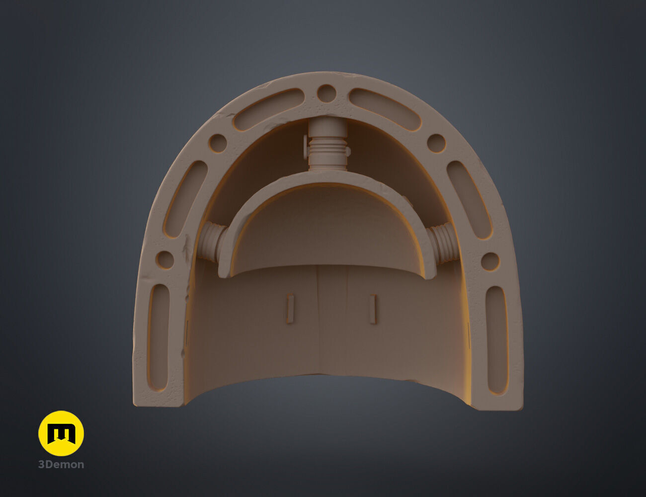 Dark Angels Shoulder Pauldron 3D print model_13