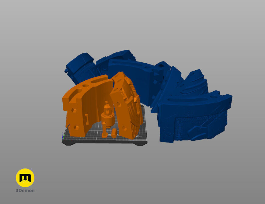 Dark Angels Shoulder Pauldron 3D print model_4