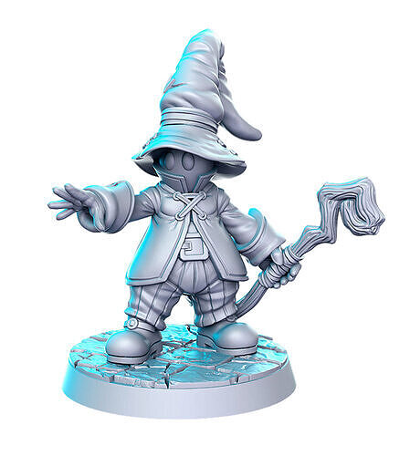 Wizard 2 Low-poly 3D model