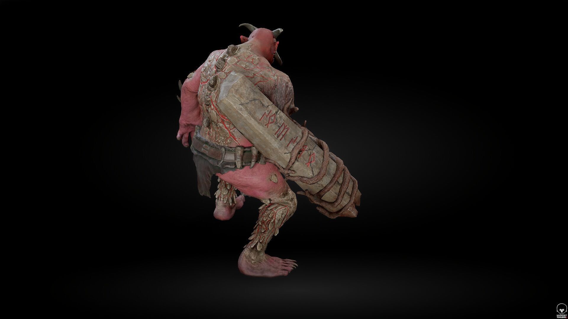 ForestMonster4 Low-poly 3D model_16