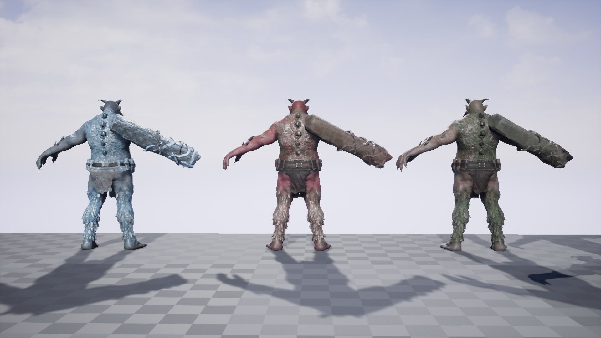 ForestMonster4 Low-poly 3D model_27