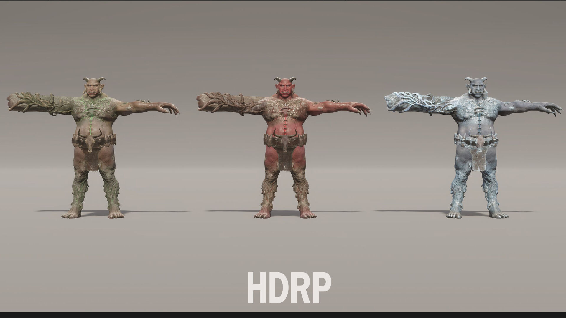 ForestMonster4 Low-poly 3D model_30