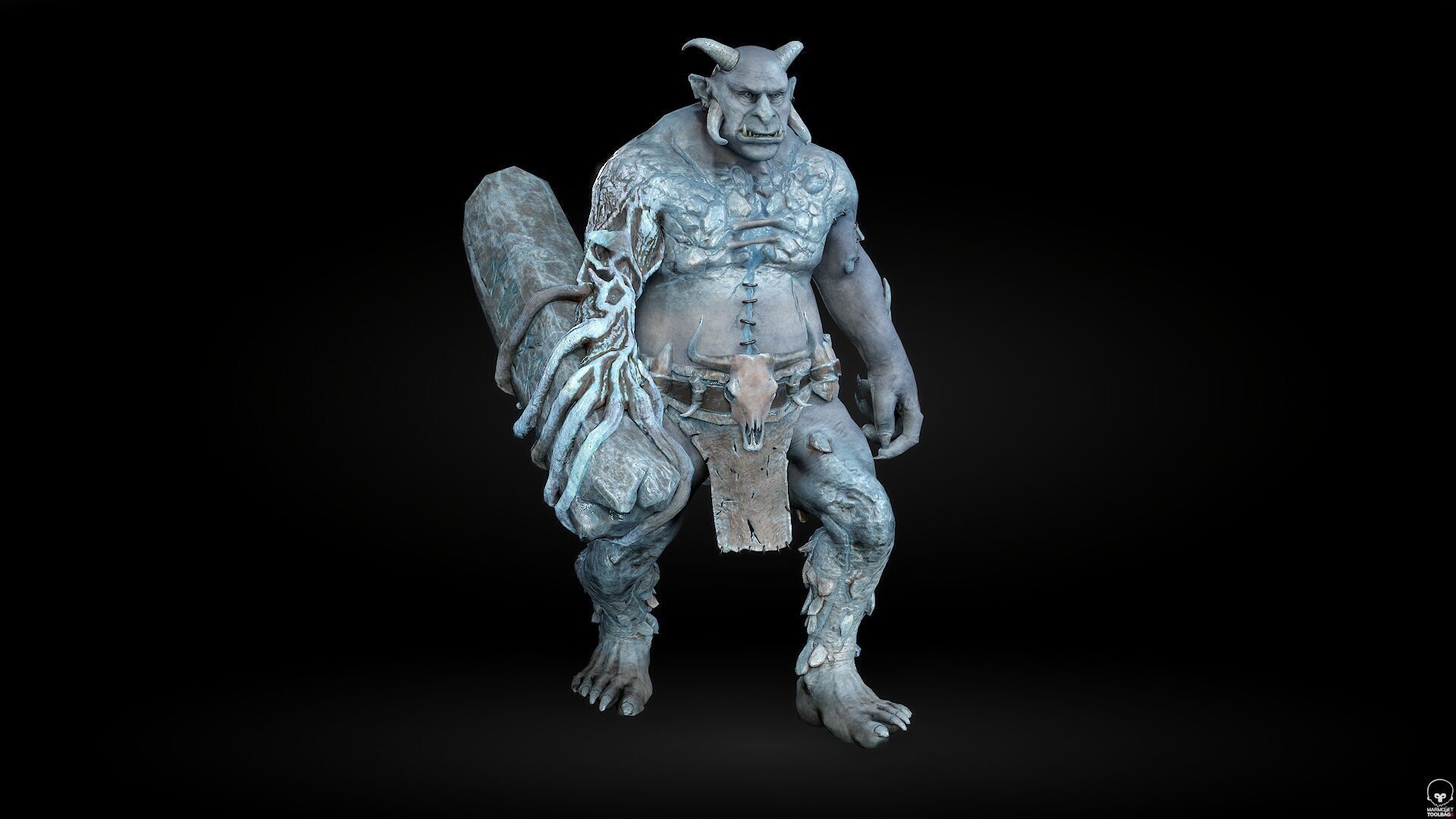 ForestMonster4 Low-poly 3D model_17