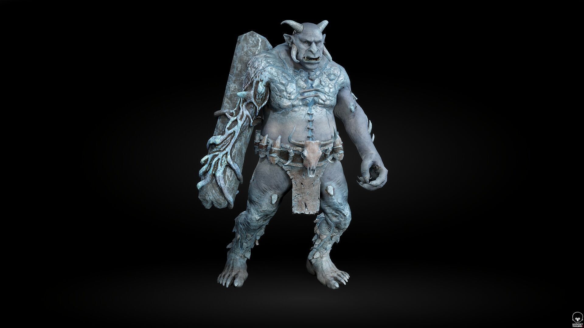 ForestMonster4 Low-poly 3D model_20