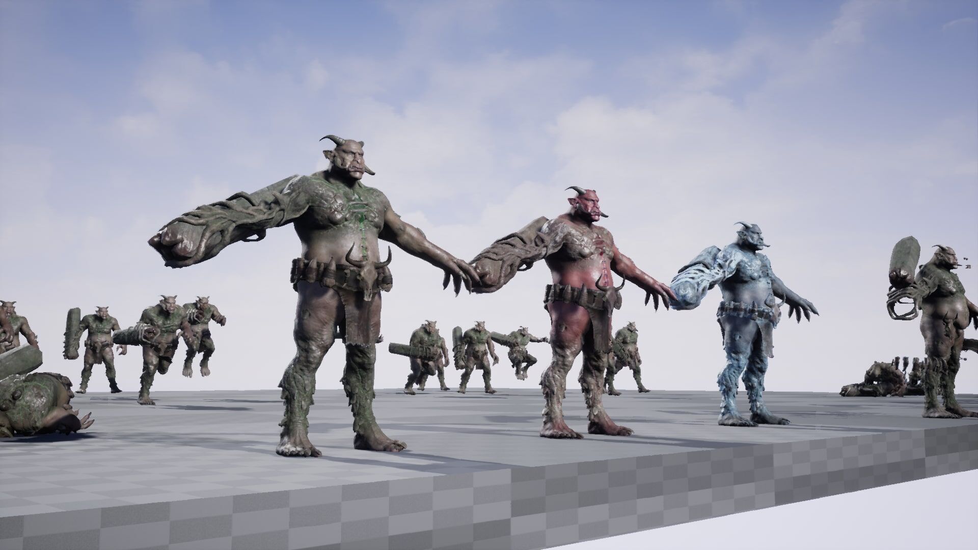 ForestMonster4 Low-poly 3D model_25