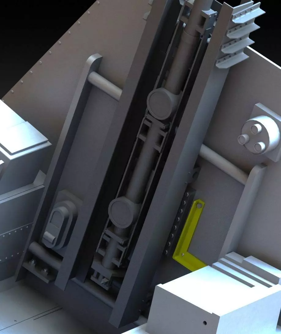 SR71 Complet cockpit HD work 3D print model_35