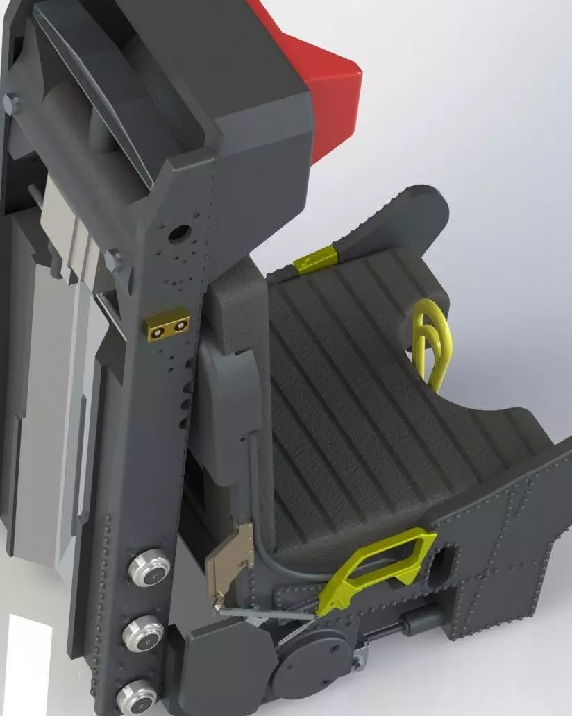 SR71 Complet cockpit HD work 3D print model_42