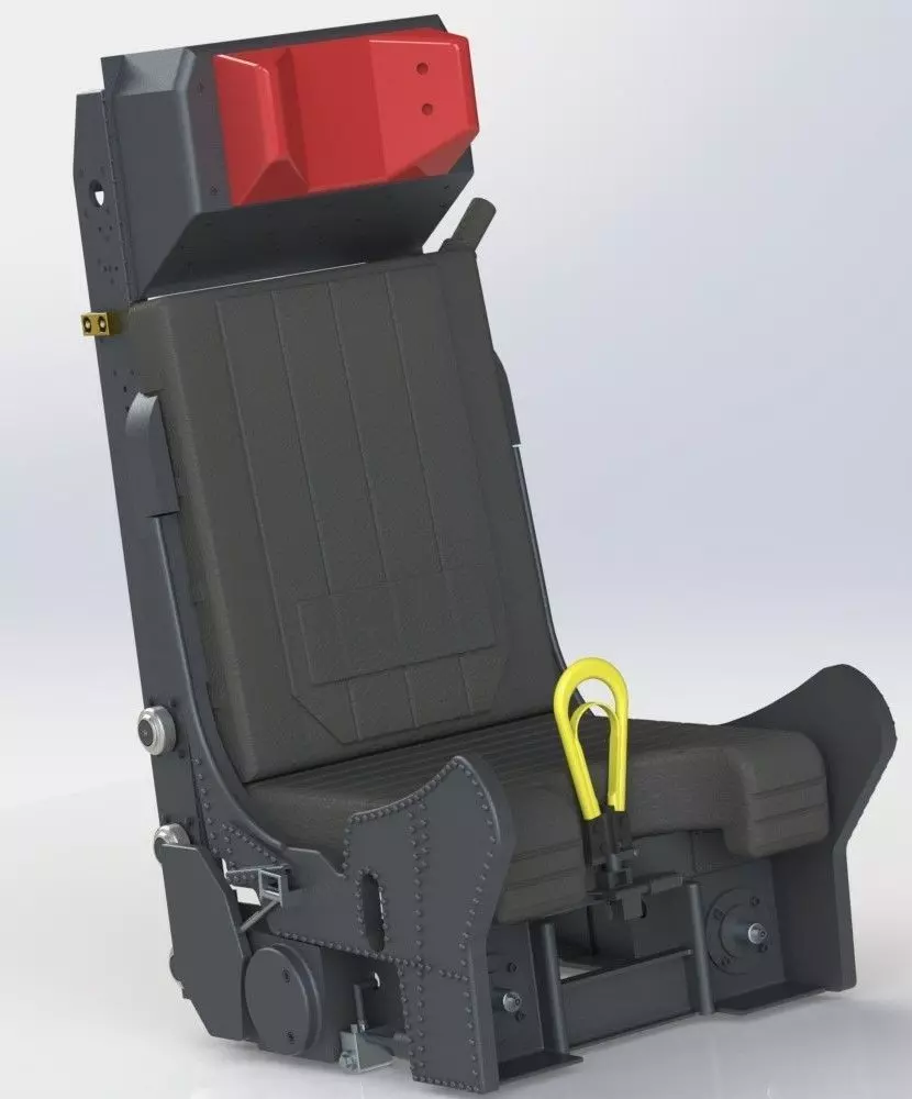 SR71 Complet cockpit HD work 3D print model_16