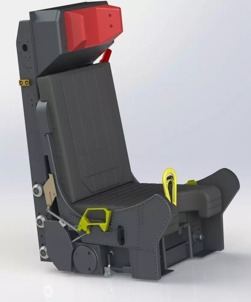 SR71 Complet cockpit HD work 3D print model_18