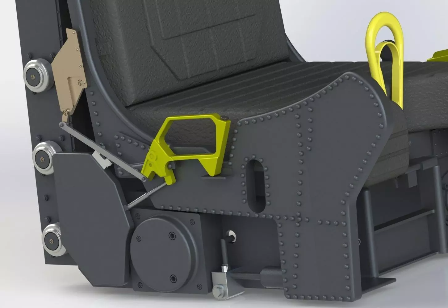 SR71 Complet cockpit HD work 3D print model_6