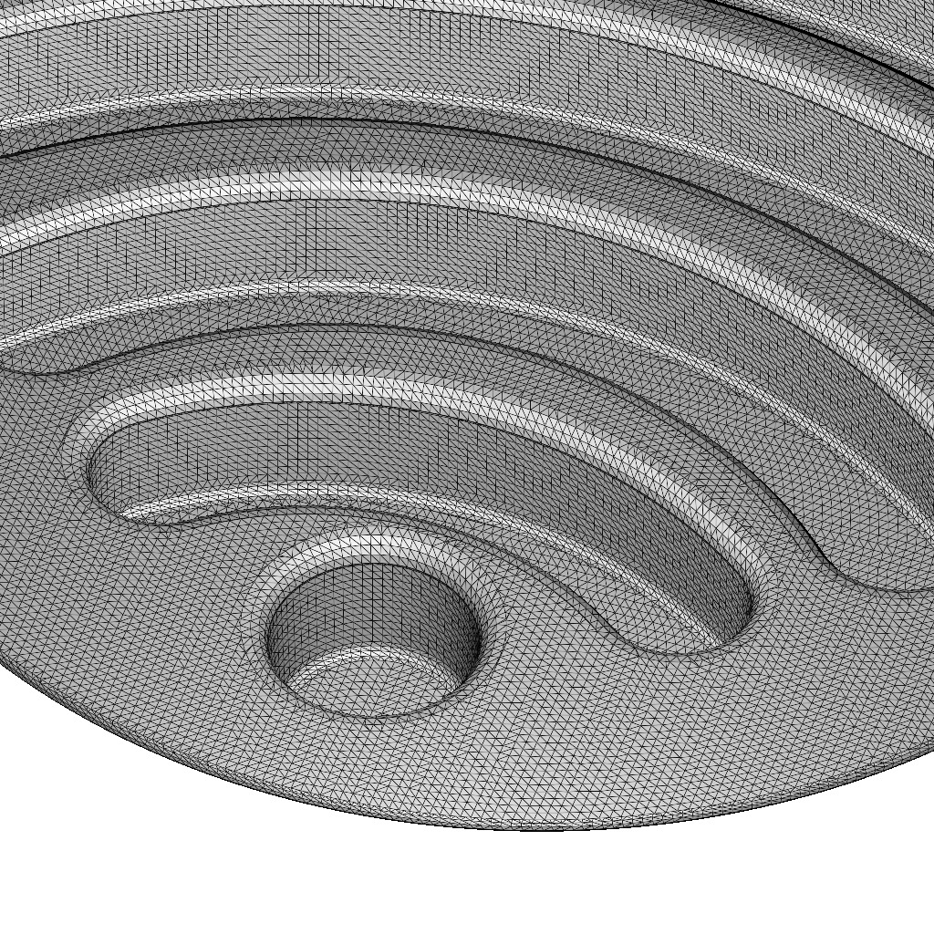 Kids Cartoon WiFi Plate 3D print model_6