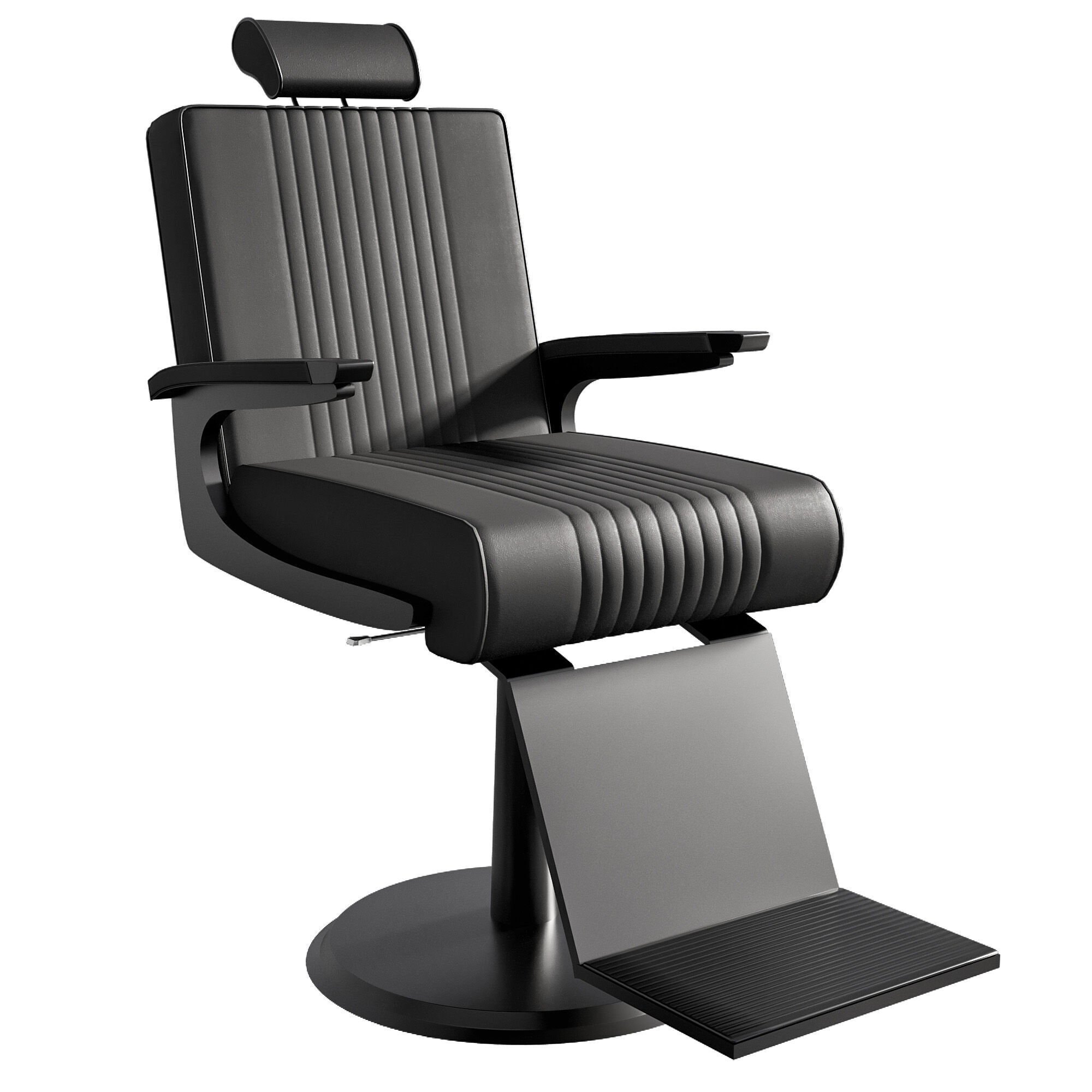 BARBER CHAIR NO3 A 3D model_1