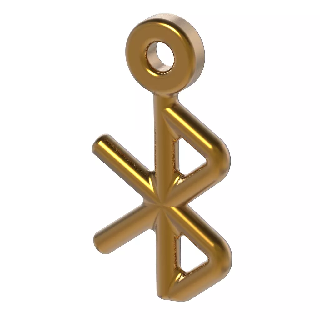 Bluetooth Pendant 3D print model_0