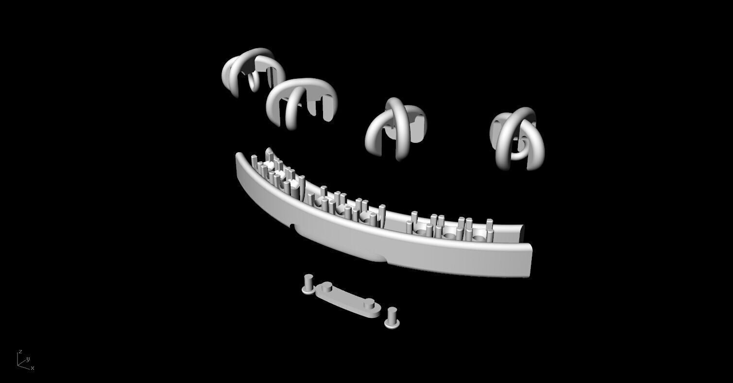 Sixteen Pendant Necklace 3D print model_17