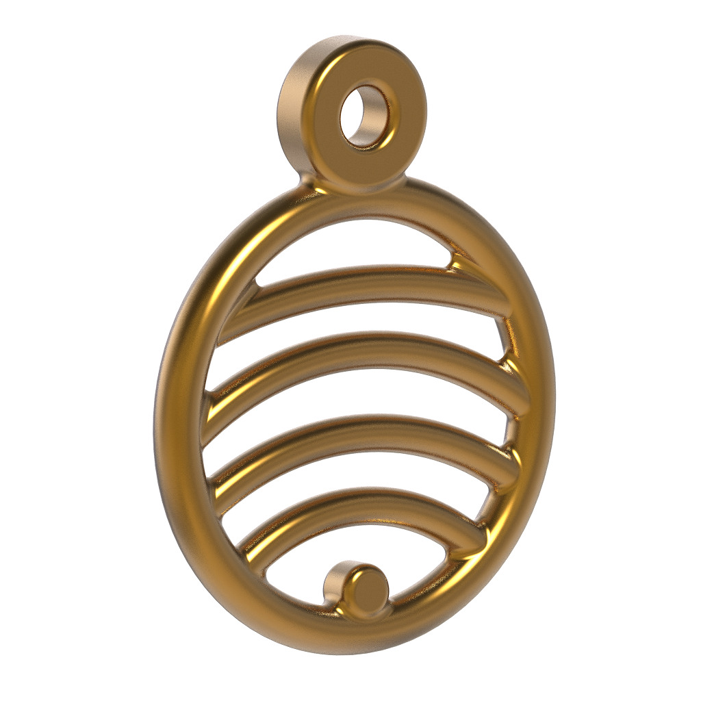 WiFi Pendant 3D print model_1