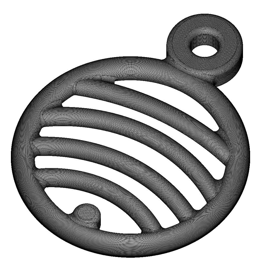 WiFi Pendant 3D print model_4