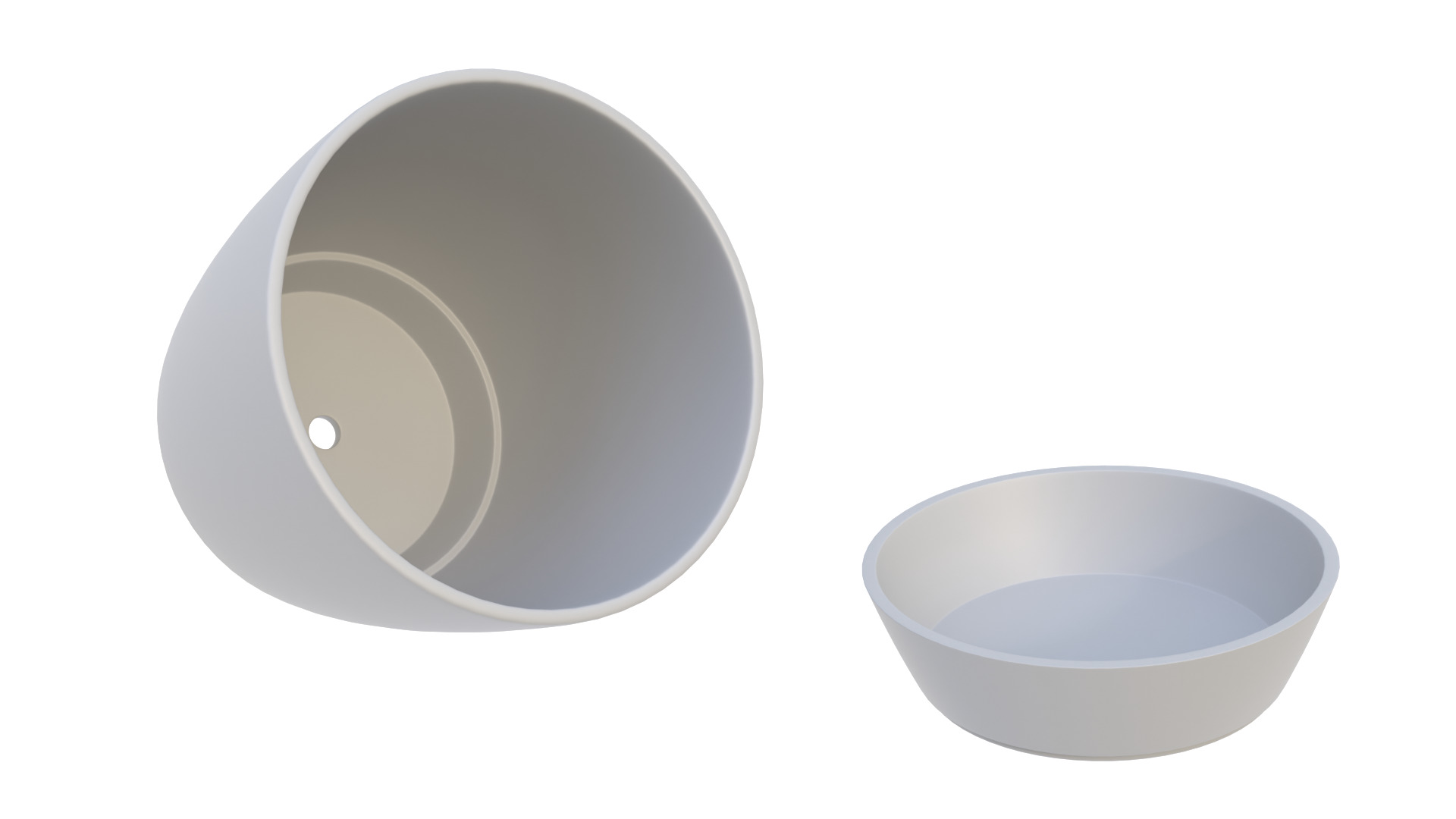 Flower pot 07 3D model_12