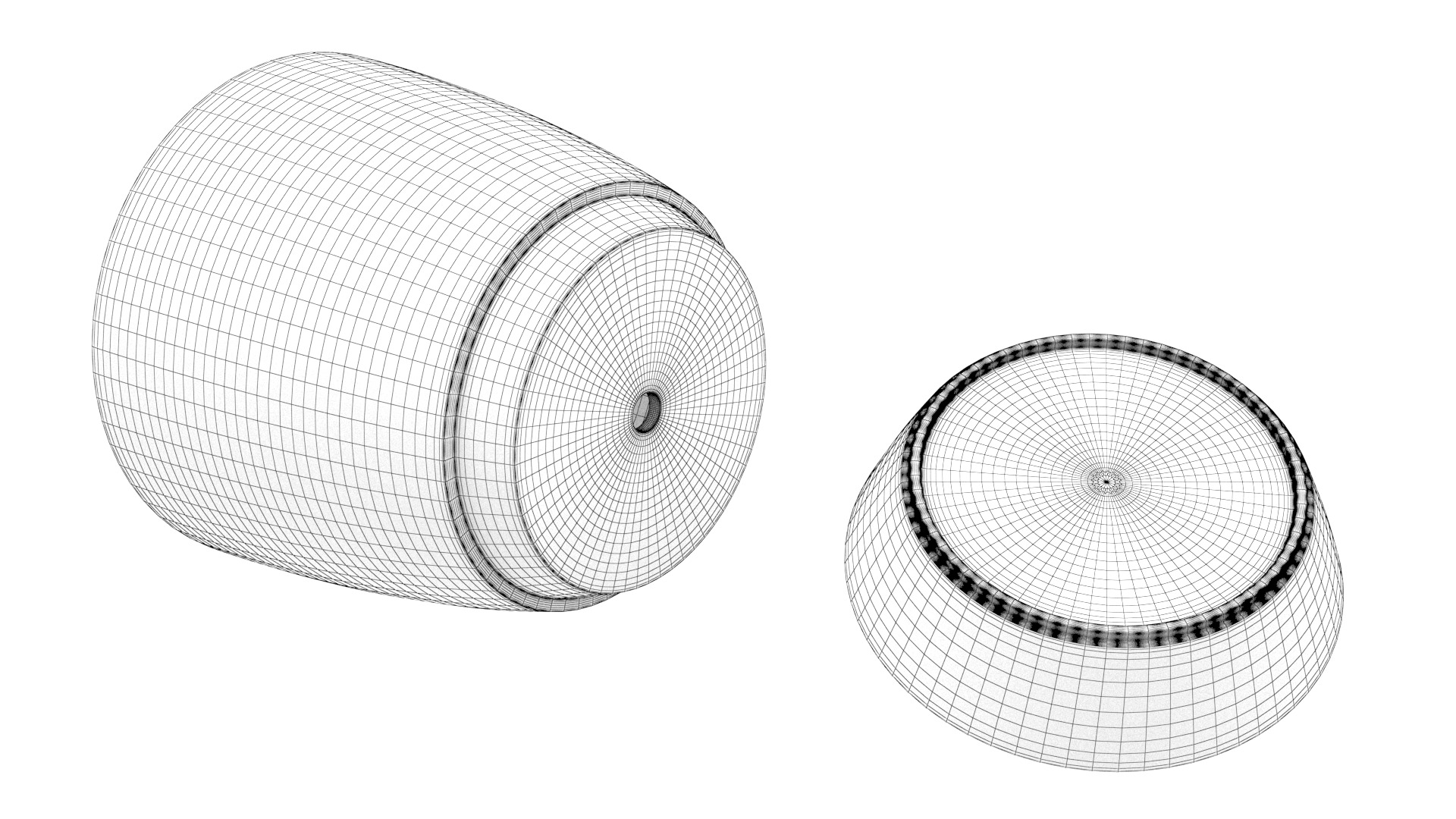 Flower pot 07 3D model_19