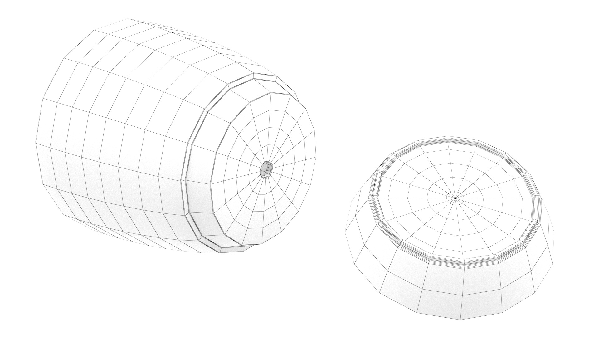 Flower pot 07 3D model_18