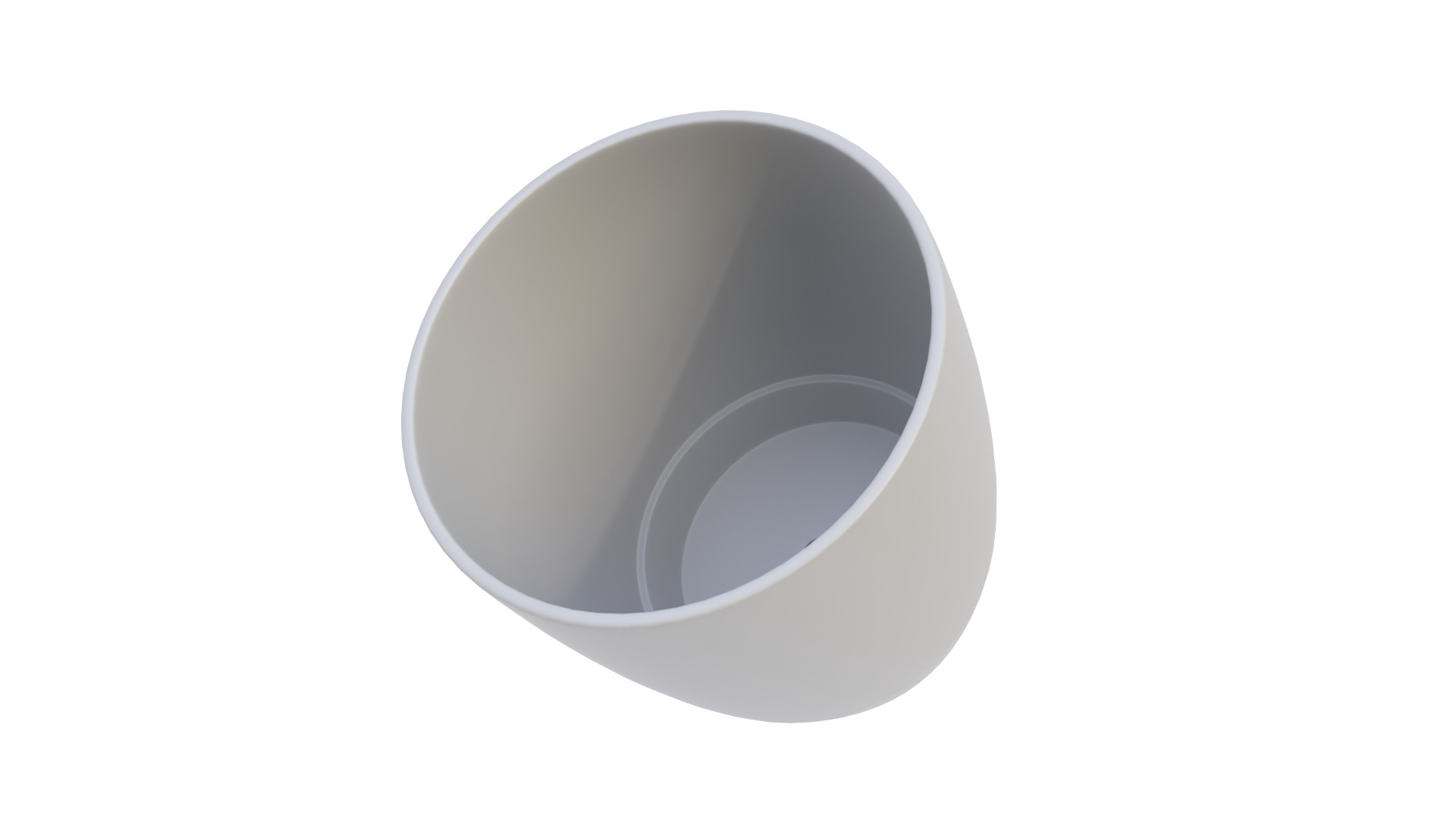 Flower pot 07 3D model_3