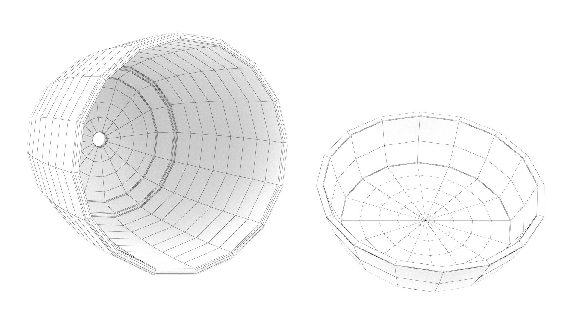 Flower pot 07 3D model_16