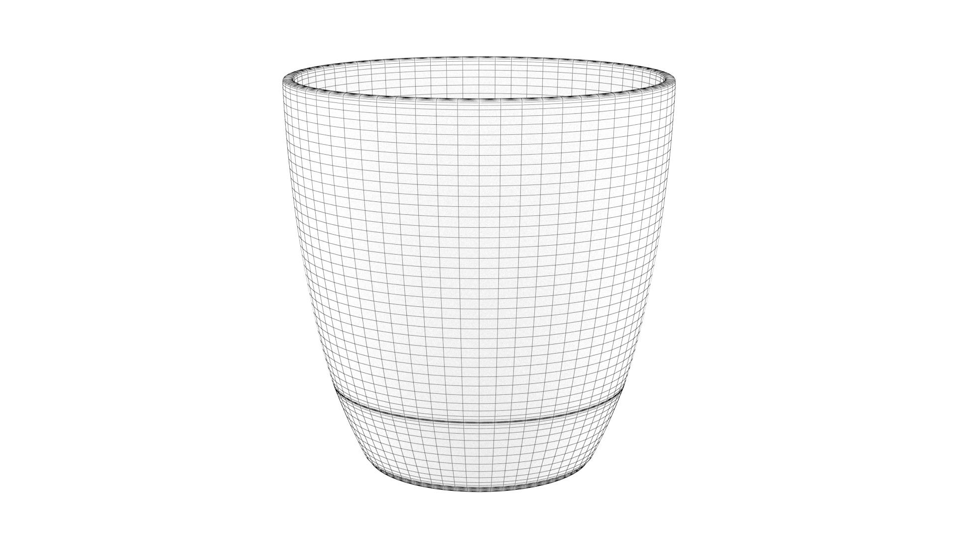 Flower pot 07 3D model_15