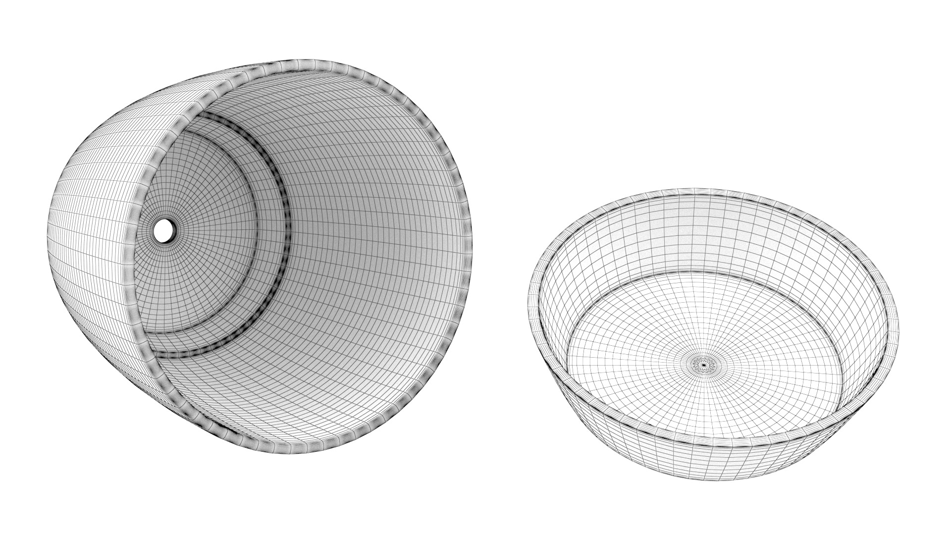 Flower pot 07 3D model_17