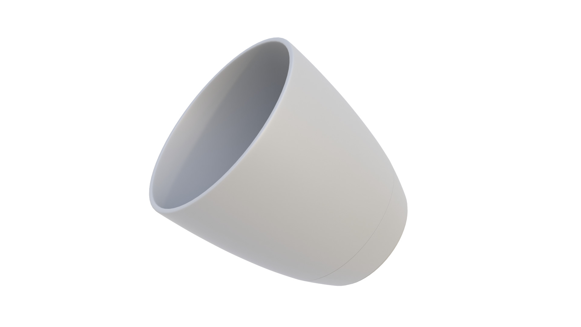 Flower pot 07 3D model_4