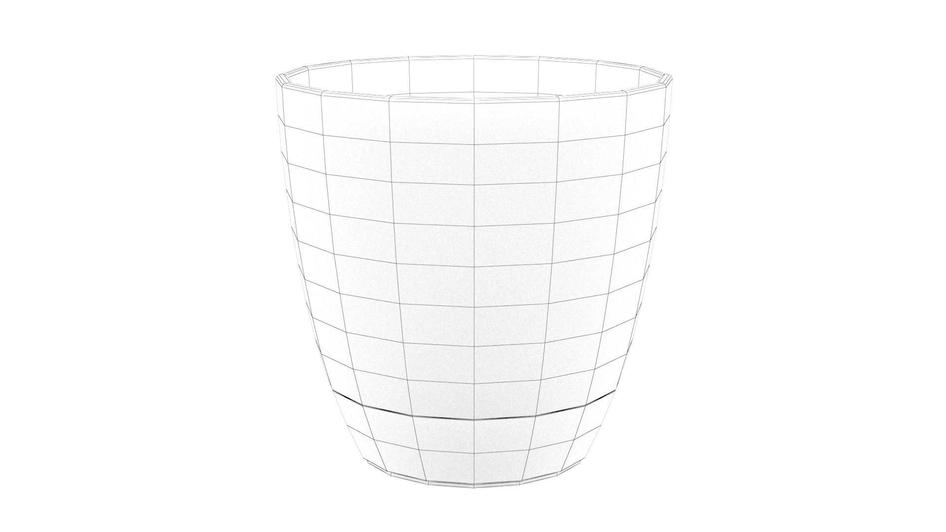 Flower pot 07 3D model_14