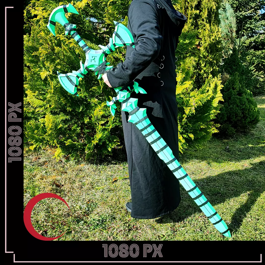 Viego Sword LOL League of legends 3D Print cosplay prop 3D print model_0