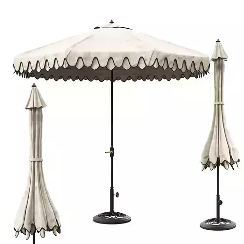 iago outdoor umbrella 3D model