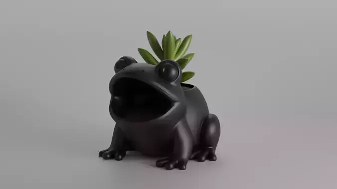 Frog Planter 