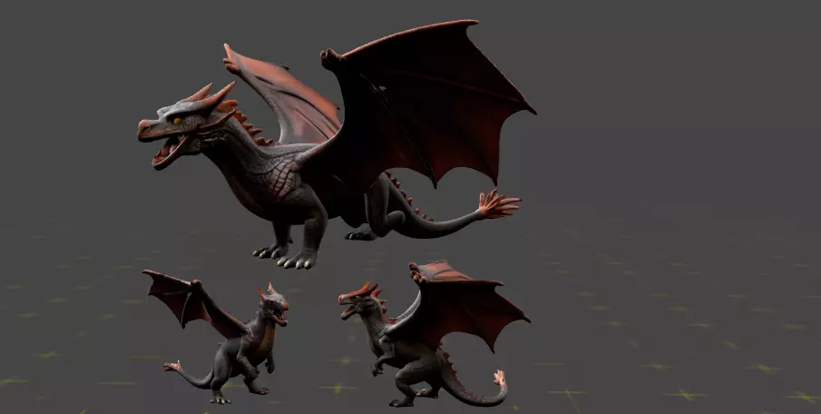 LavaDrake10 3D print model_0