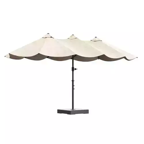 rectangular umbrella 3D model