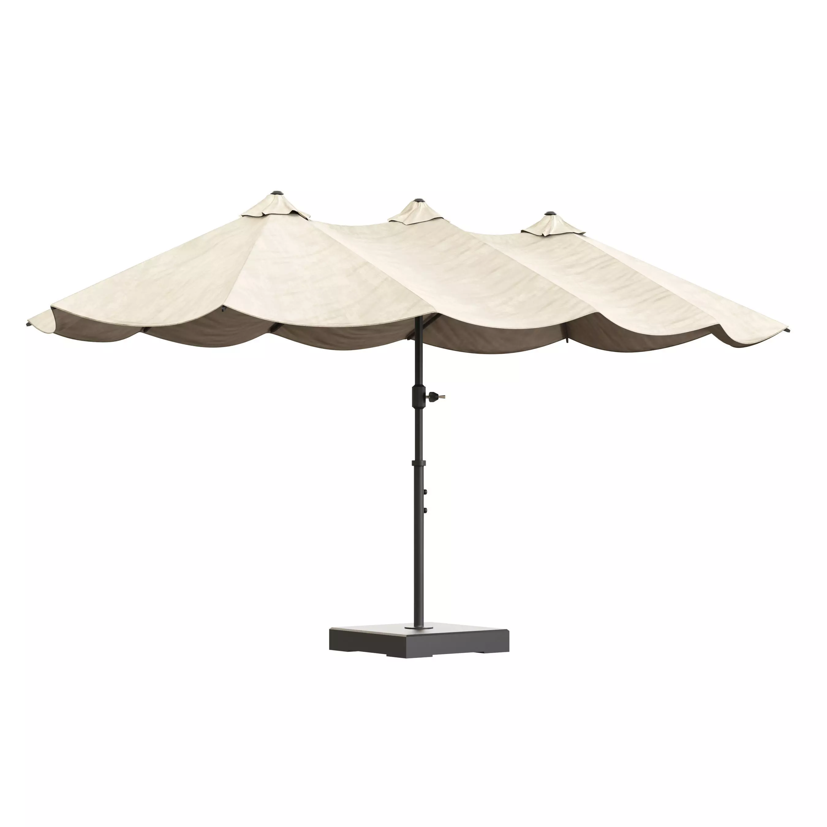 rectangular umbrella 3D model