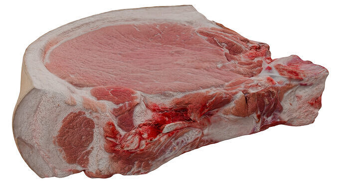 Pork Piece 3D model