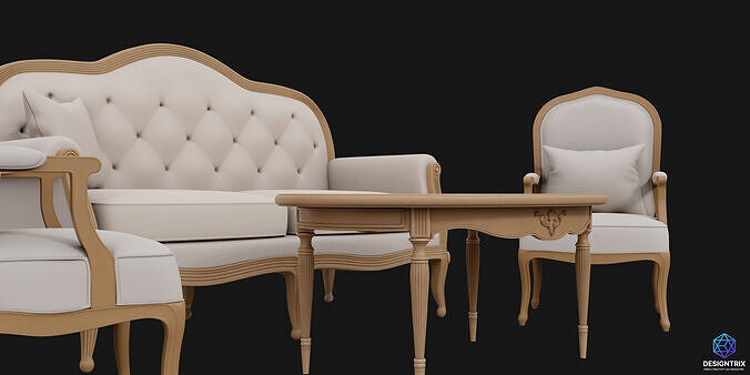 Classical 3D Asset Pack 02 3D model
