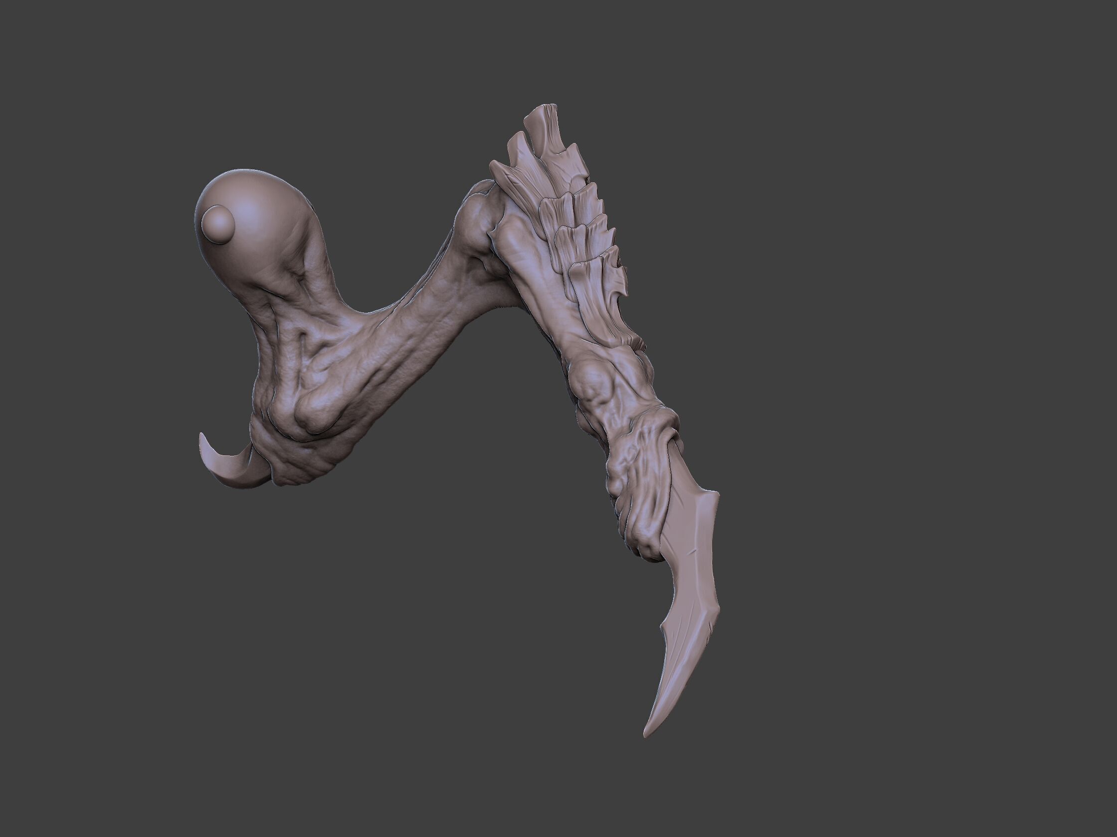 Xenoteras Exodon 3D print model_17