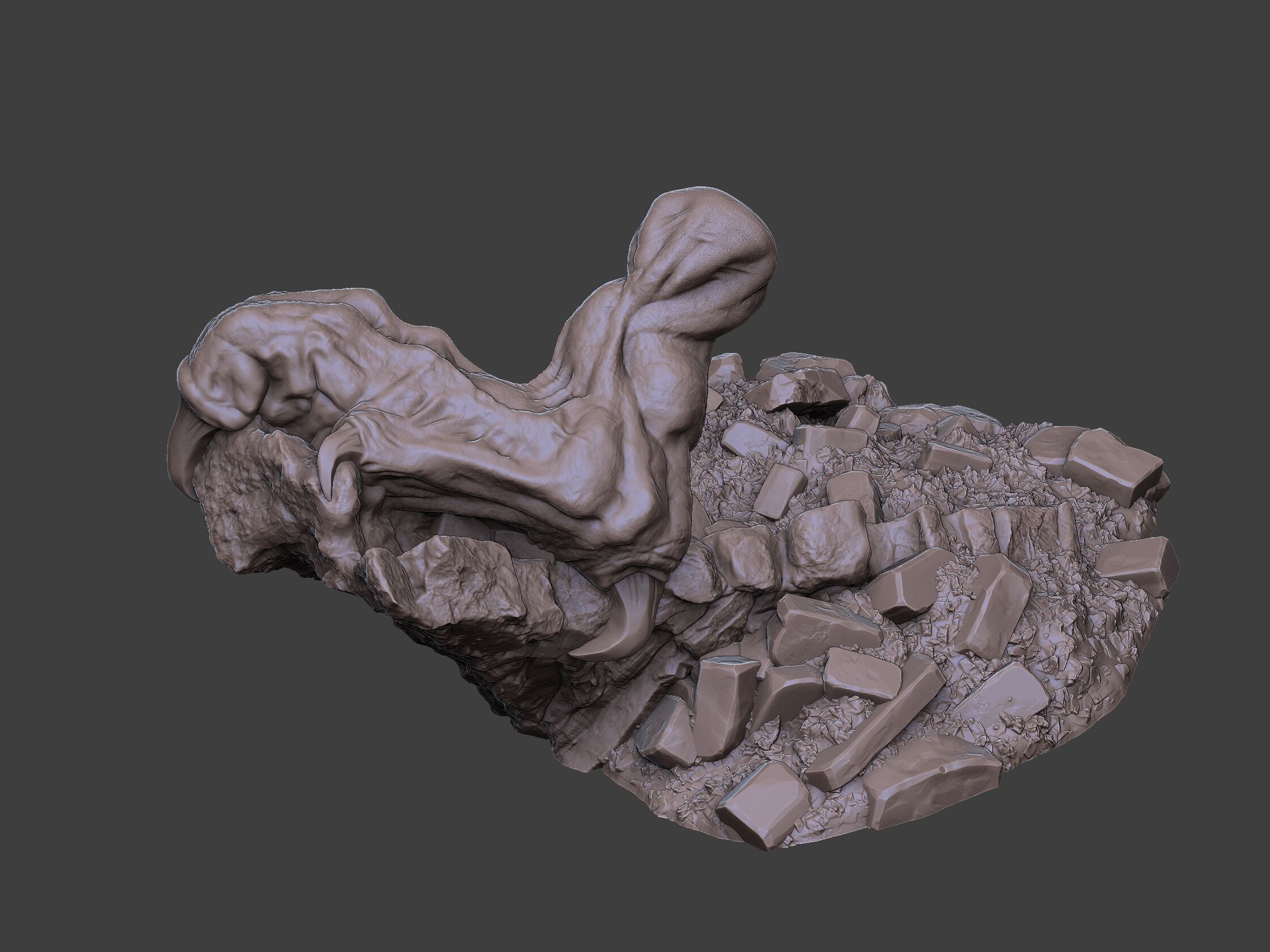 Xenoteras Exodon 3D print model_12