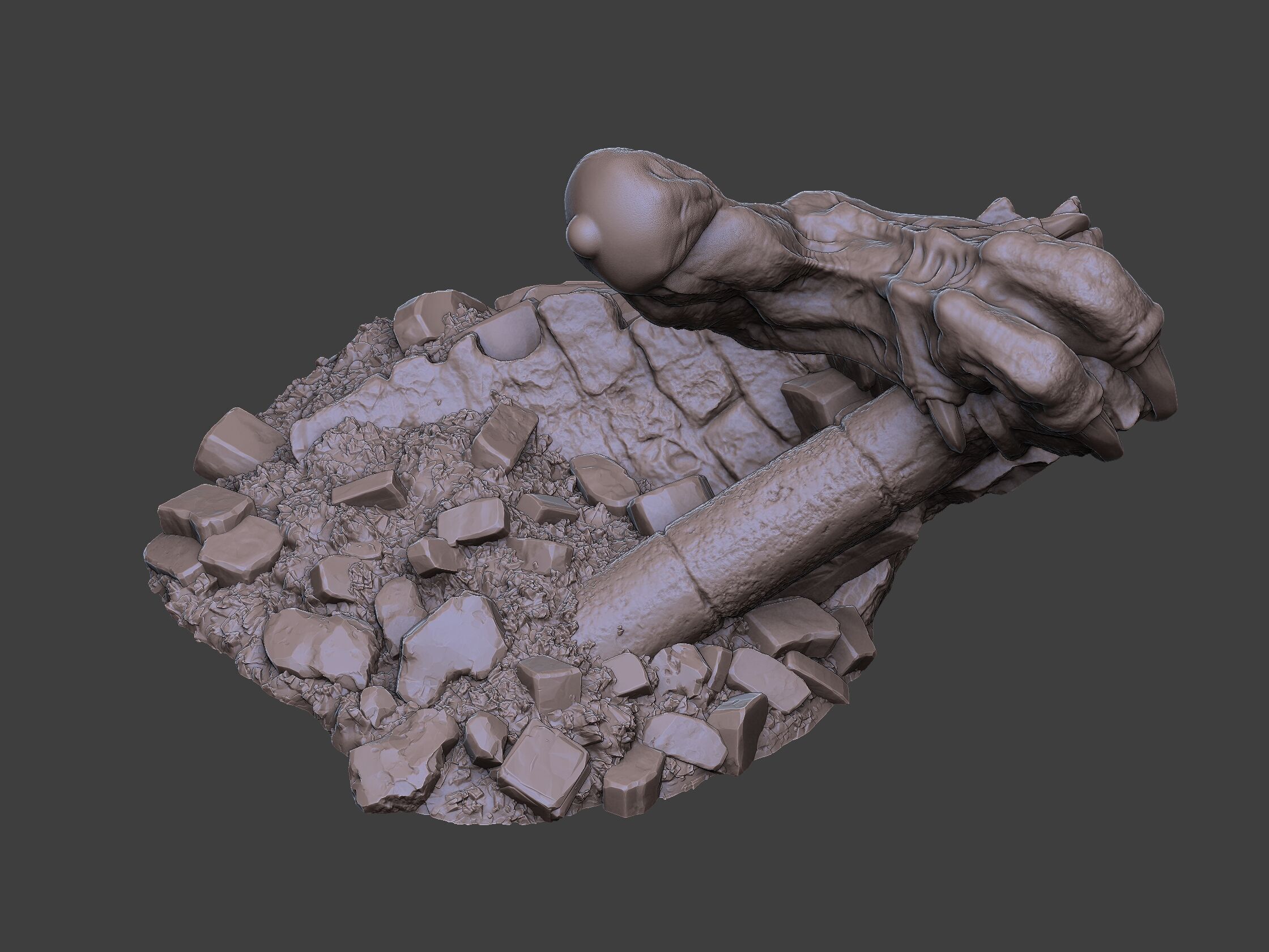 Xenoteras Exodon 3D print model_13