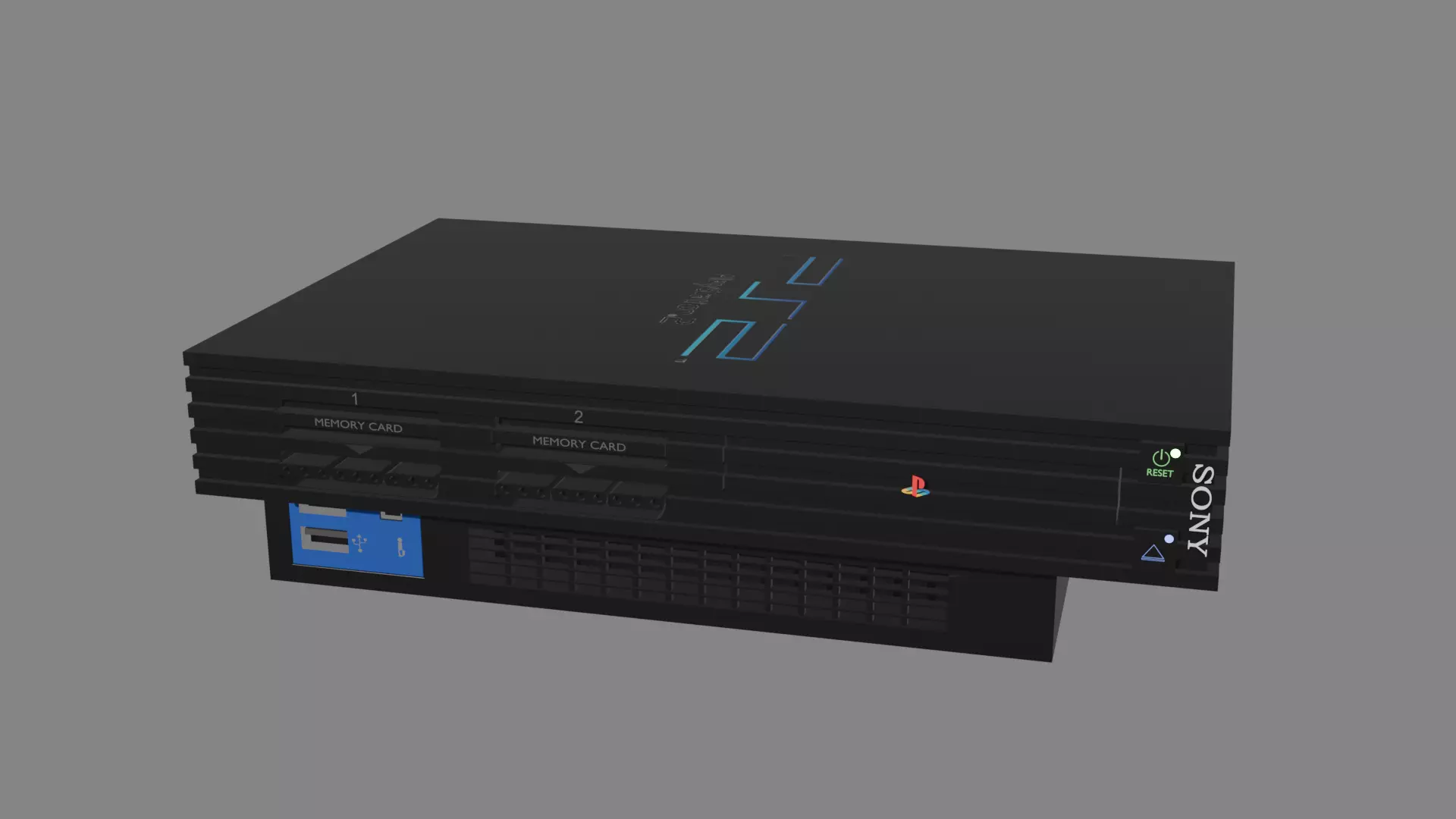 Playstation 2 3D model_0