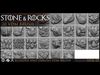 30 Vdm Stone Brushes-Blender Asset-Rocks And Stone Brushes 3D model_1