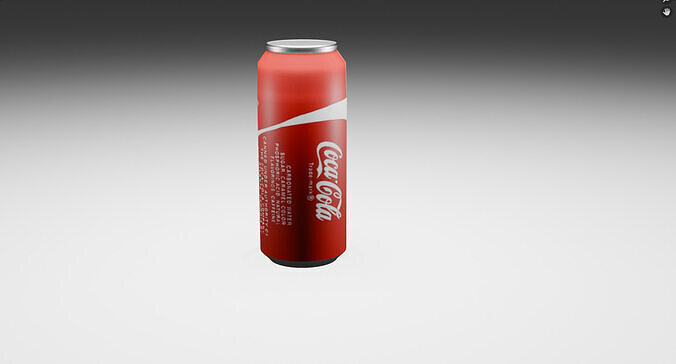 Cola Can Free 3D model