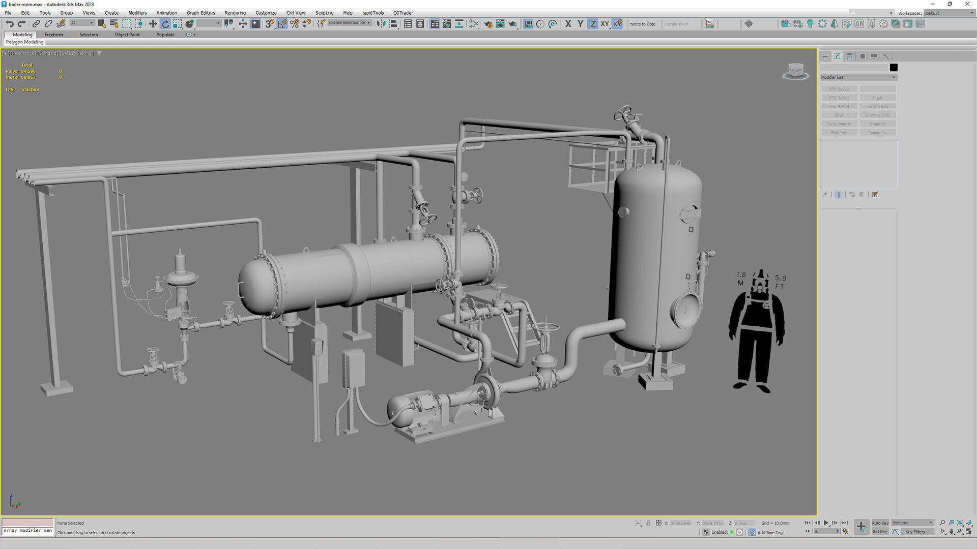 Boiler room 3D model_38