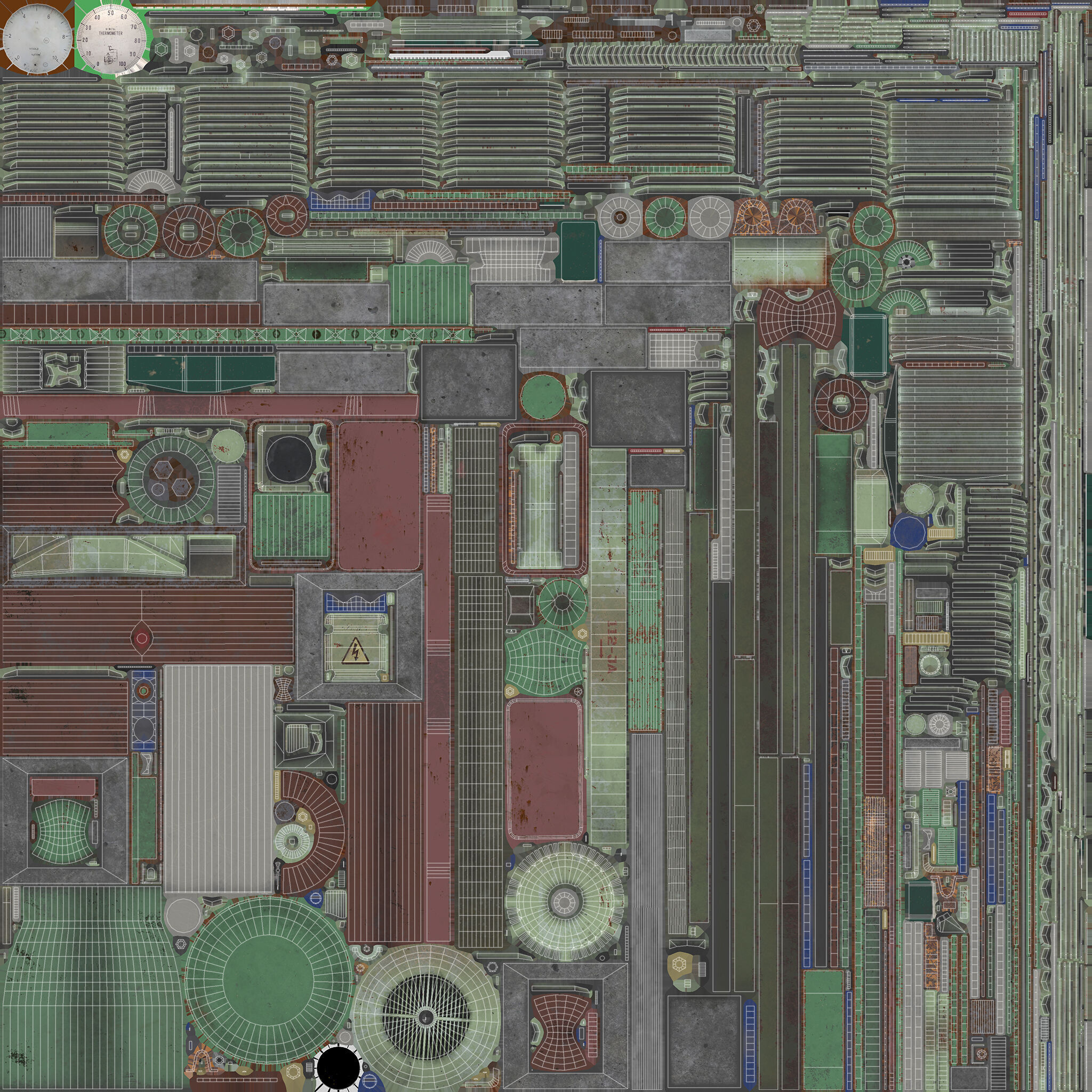 Boiler room 3D model_40