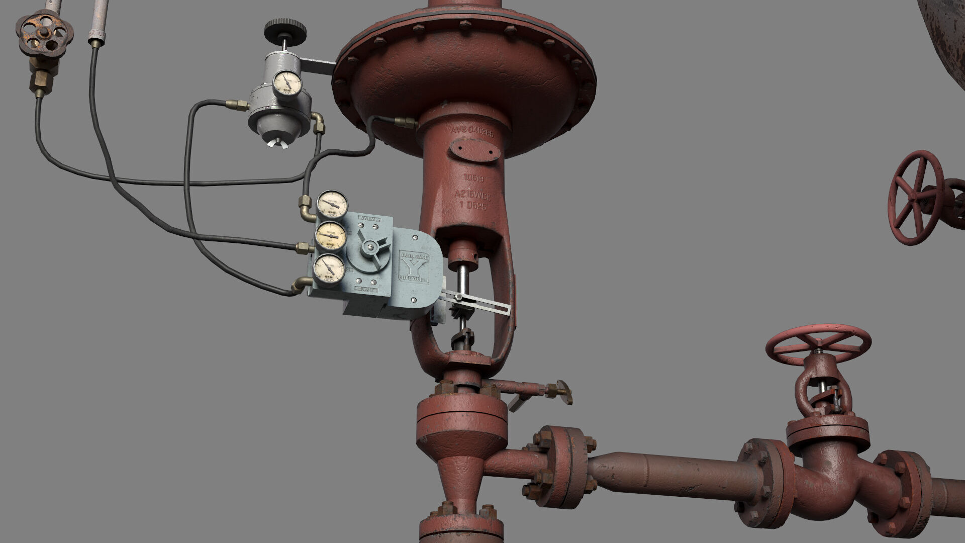 Boiler room 3D model_10