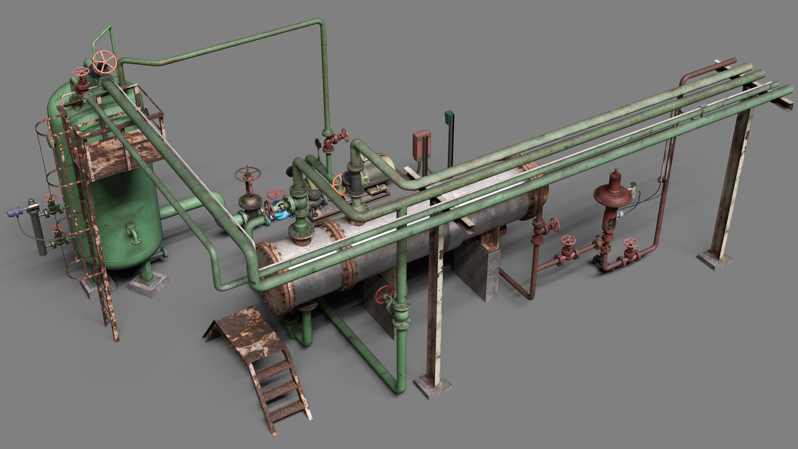 Boiler room 3D model_5