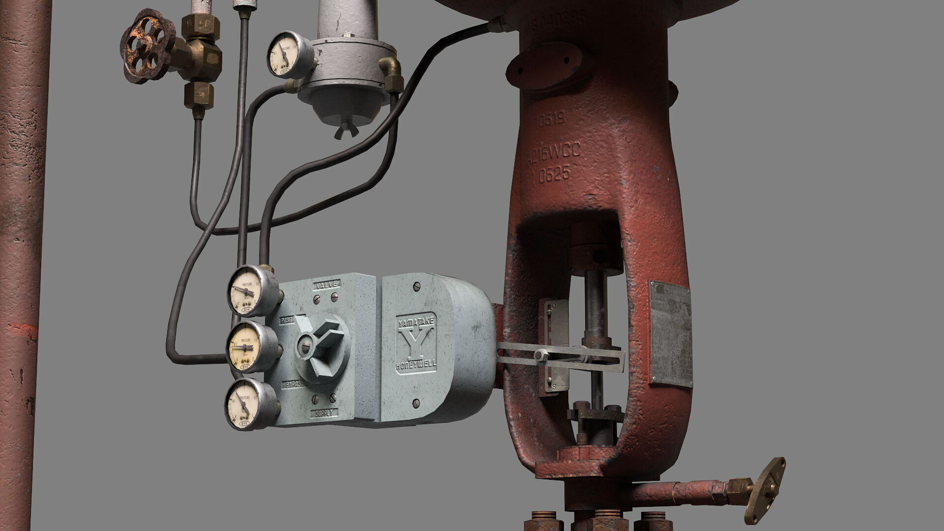 Boiler room 3D model_6