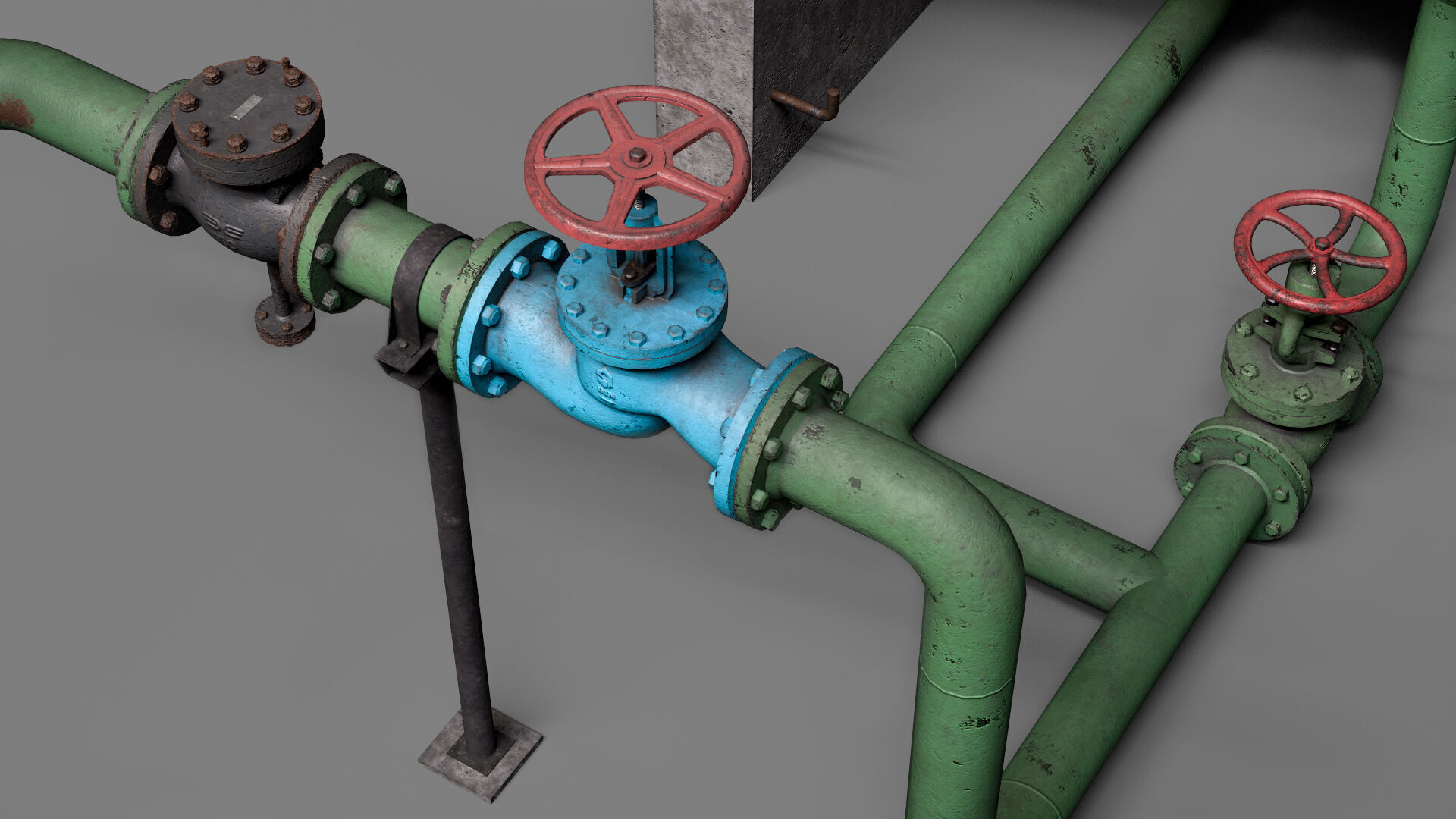 Boiler room 3D model_26